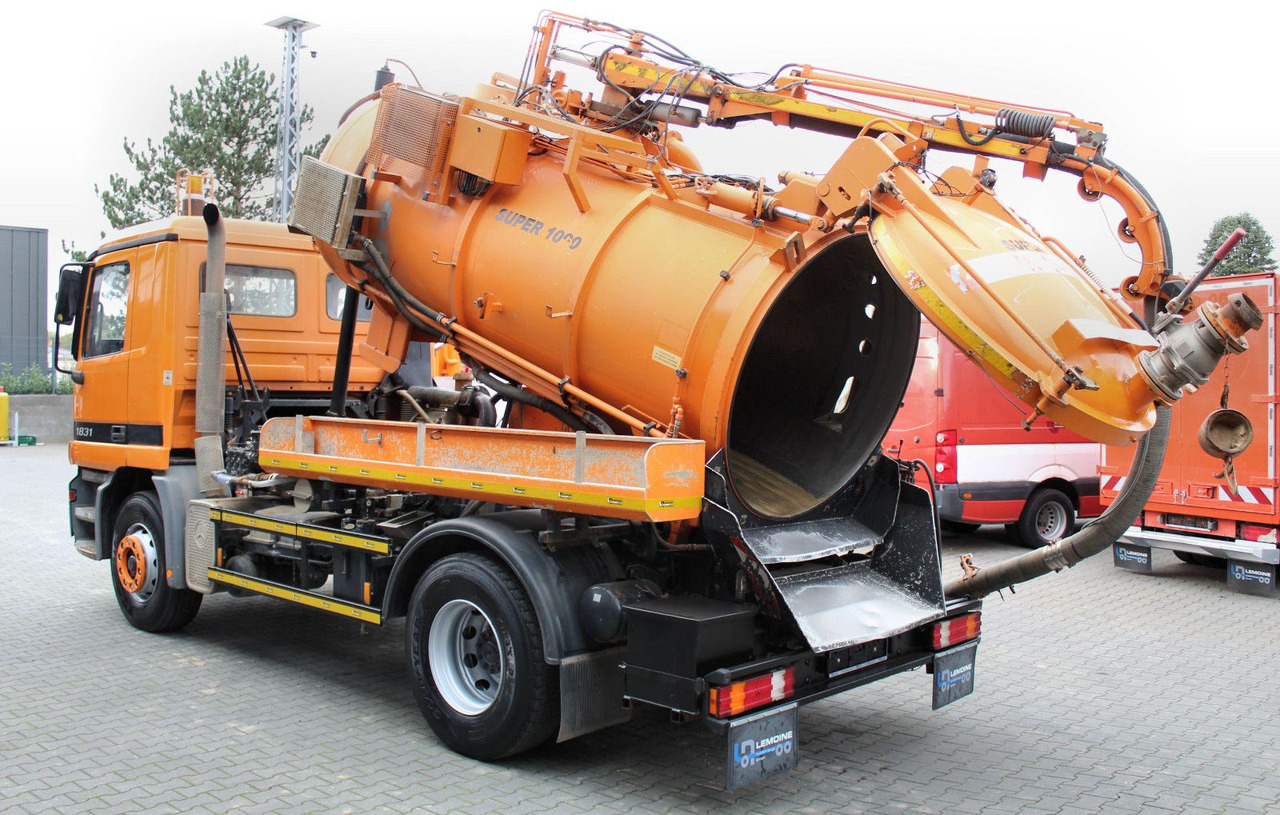Mercedes-Benz Actros 1831 4x2 Hellmers 6,5m³ V2A INOX Kipper - Ассенизатор: фото 3 Mercedes-Benz Actros 1831 4x2 Hellmers 6,5m³ V2A INOX Kipper - Ассенизатор: фото 3