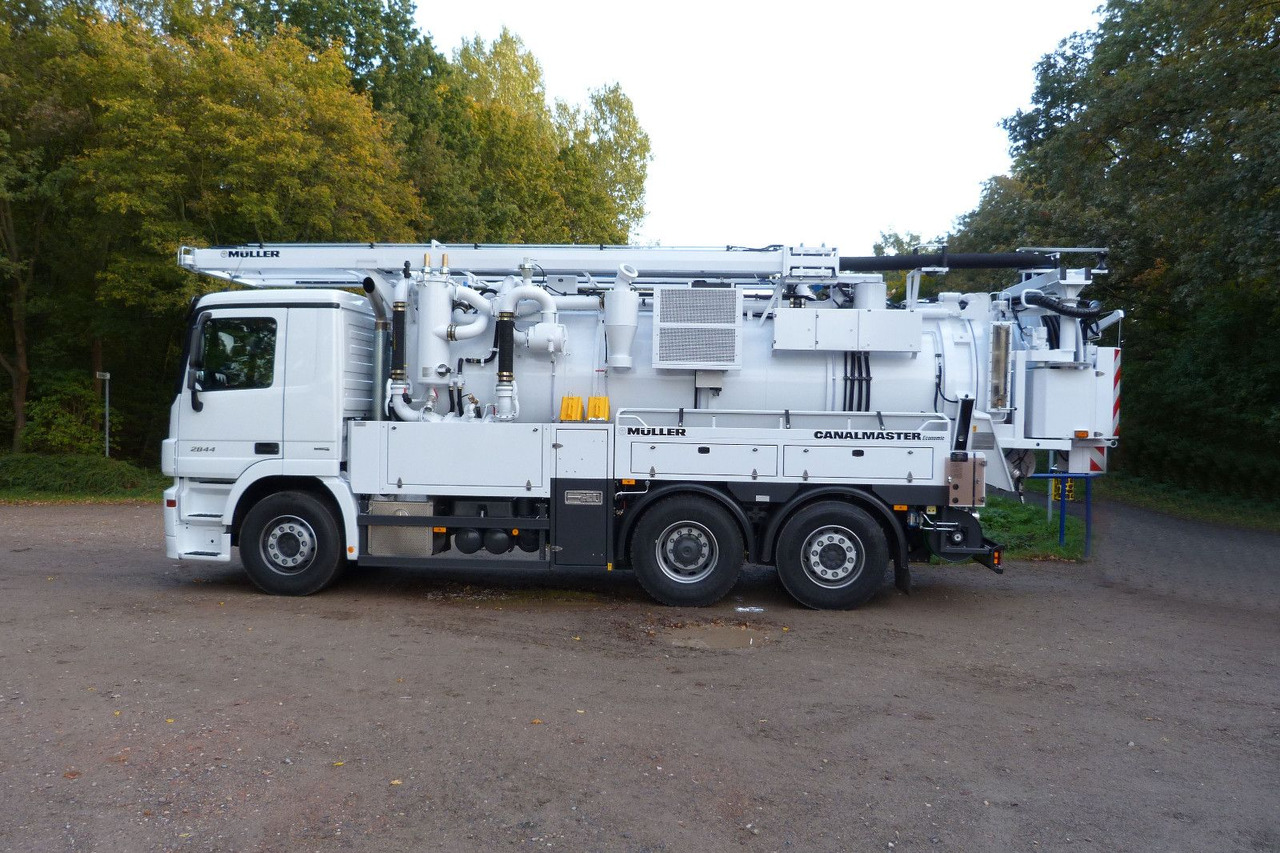 Mercedes-Benz Actros 2844 6x2 Müller 10m³ Canalmaster WRG - Ассенизатор: фото 3 Mercedes-Benz Actros 2844 6x2 Müller 10m³ Canalmaster WRG - Ассенизатор: фото 3