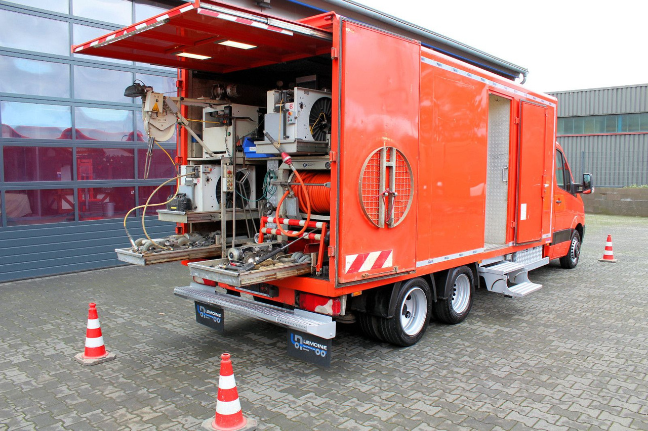 Mercedes-Benz Sprinter 719 V6 CDI 2m³HD-Spül+IBAK TV-Kanal 3D - Ассенизатор: фото 1 Mercedes-Benz Sprinter 719 V6 CDI 2m³HD-Spül+IBAK TV-Kanal 3D - Ассенизатор: фото 1