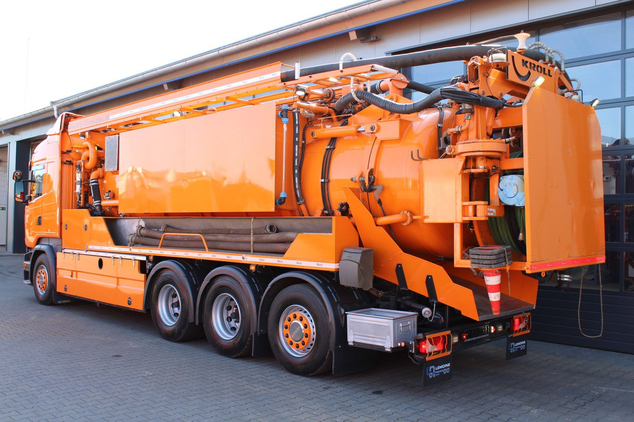 Scania R450 8x4 Kroll 19m³ Wasserrückgewinner Kombi-HD - Ассенизатор: фото 5 Scania R450 8x4 Kroll 19m³ Wasserrückgewinner Kombi-HD - Ассенизатор: фото 5