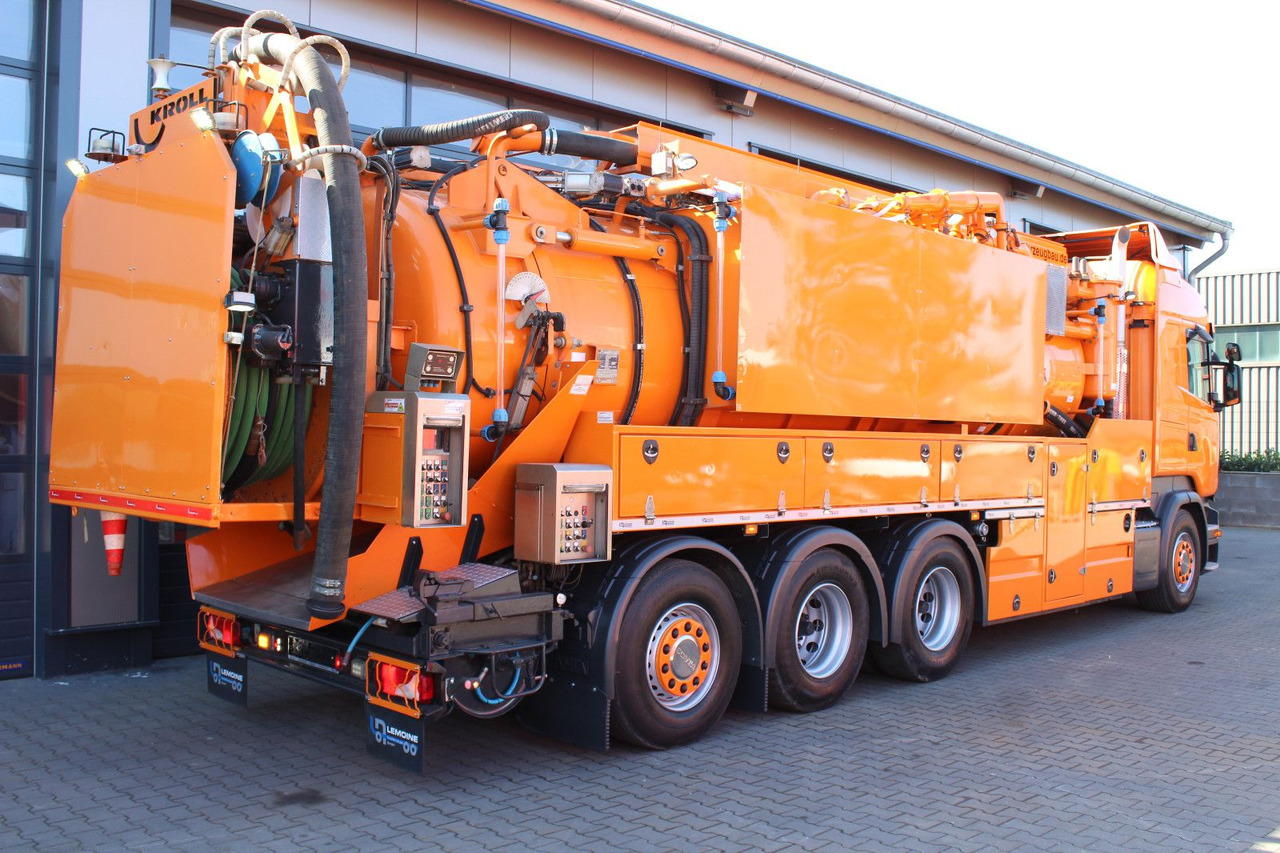 Scania R450 8x4 Kroll 19m³ Wasserrückgewinner Kombi-HD - Ассенизатор: фото 3 Scania R450 8x4 Kroll 19m³ Wasserrückgewinner Kombi-HD - Ассенизатор: фото 3