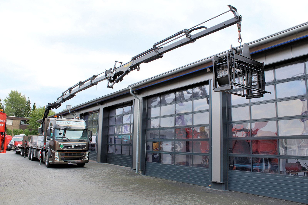 Volvo FM 420 6x2 Container-Pritsche+Kran PK 34.002+JIB - Грузовик бортовой/ Платформа, Автоманипулятор: фото 1 Volvo FM 420 6x2 Container-Pritsche+Kran PK 34.002+JIB - Грузовик бортовой/ Платформа, Автоманипулятор: фото 1