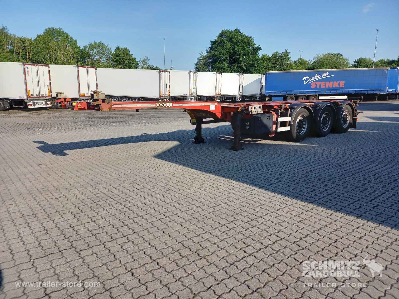 ANDERE Auflieger Containerfahrgestell Standard - Полуприцеп-контейнеровоз/ Сменный кузов: фото 1 ANDERE Auflieger Containerfahrgestell Standard - Полуприцеп-контейнеровоз/ Сменный кузов: фото 1