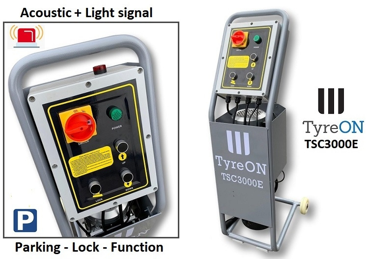 TSC3000E mobile car scissor lift with electrical release - 230V - Оборудование для гаражей/ Мастерских: фото 3 TSC3000E mobile car scissor lift with electrical release - 230V - Оборудование для гаражей/ Мастерских: фото 3