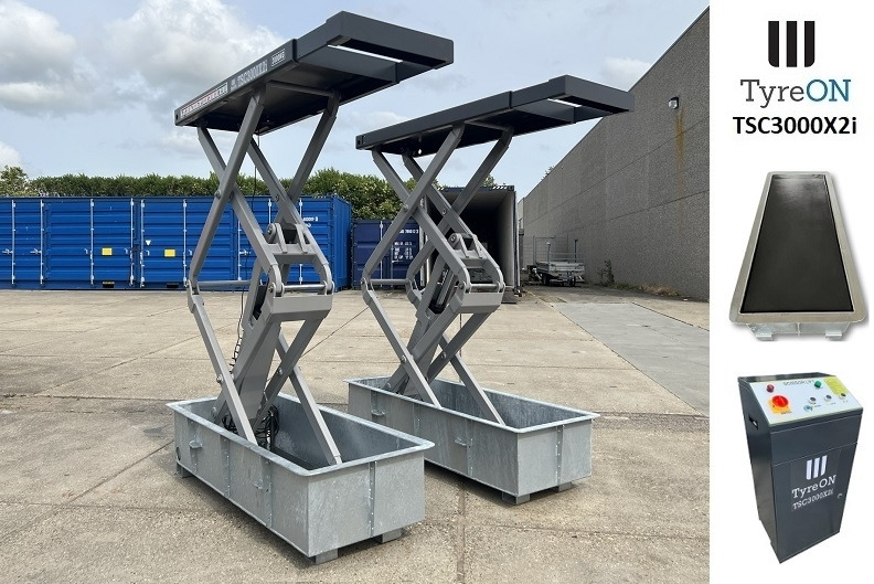 TSC3000X2i in floor scissor lift - Extendable tables - Recessed containers - Оборудование для гаражей/ Мастерских: фото 1 TSC3000X2i in floor scissor lift - Extendable tables - Recessed containers - Оборудование для гаражей/ Мастерских: фото 1