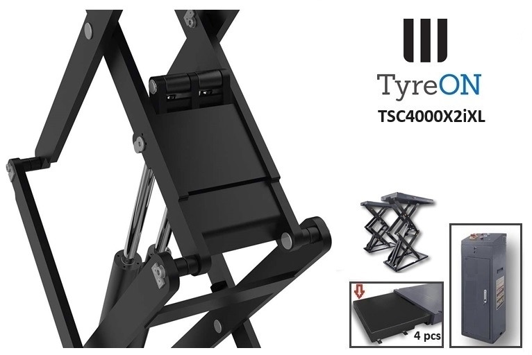 TSC4000X2iXL In floor scissor lift - Double extensions - 12 cm installation depth - Hydromechanically locked - No compressed air required - 4T - Оборудование для гаражей/ Мастерских: фото 4 TSC4000X2iXL In floor scissor lift - Double extensions - 12 cm installation depth - Hydromechanically locked - No compressed air required - 4T - Оборудование для гаражей/ Мастерских: фото 4