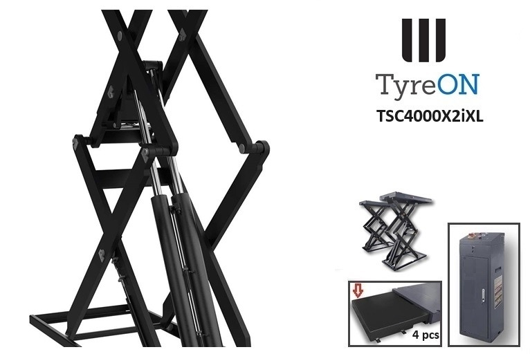 TSC4000X2iXL In floor scissor lift - Double extensions - 12 cm installation depth - Hydromechanically locked - No compressed air required - 4T - Оборудование для гаражей/ Мастерских: фото 5 TSC4000X2iXL In floor scissor lift - Double extensions - 12 cm installation depth - Hydromechanically locked - No compressed air required - 4T - Оборудование для гаражей/ Мастерских: фото 5