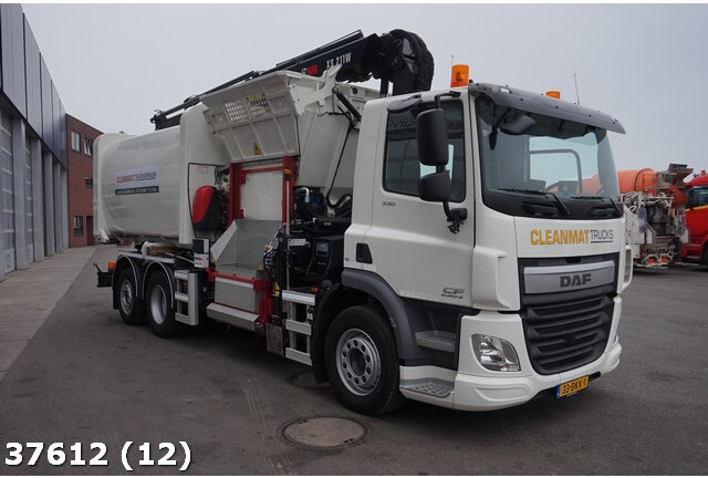 DAF FAN CF 330 Welvaarts weegsysteem 21 ton/meter laadkraan - Мусоровоз: фото 4 DAF FAN CF 330 Welvaarts weegsysteem 21 ton/meter laadkraan - Мусоровоз: фото 4
