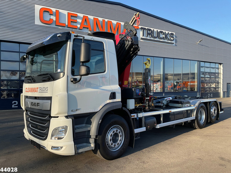 DAF FAN CF 340 Euro 6 HMF 18 Tonmeter laadkraan met lier Just 45.802 km! - Крюковой мультилифт, Автоманипулятор: фото 3 DAF FAN CF 340 Euro 6 HMF 18 Tonmeter laadkraan met lier Just 45.802 km! - Крюковой мультилифт, Автоманипулятор: фото 3
