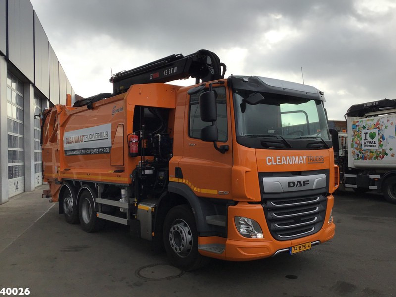 DAF FAN CF 340 Hiab 21 Tonmeter laadkraan - Мусоровоз: фото 5 DAF FAN CF 340 Hiab 21 Tonmeter laadkraan - Мусоровоз: фото 5