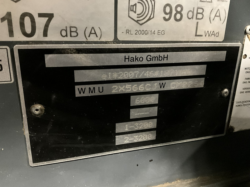 Подметально-уборочная машина Hako CityMaster 2200 Euro 6 Just 19.762 km!: фото 17