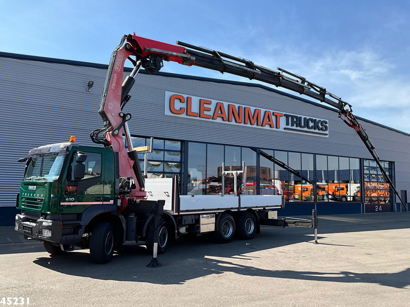 Iveco Trakker AD410T41 Fassi 80 Tonmeter laadkraan + Fly-Jib Just 80.441 Km! - Автоманипулятор: фото 1 Iveco Trakker AD410T41 Fassi 80 Tonmeter laadkraan + Fly-Jib Just 80.441 Km! - Автоманипулятор: фото 1