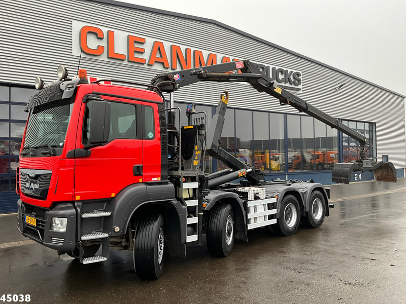 MAN TGS 35.400 8x6 Euro 6 HMF 16 Tonmeter Z-kraan - Крюковой мультилифт, Автоманипулятор: фото 1 MAN TGS 35.400 8x6 Euro 6 HMF 16 Tonmeter Z-kraan - Крюковой мультилифт, Автоманипулятор: фото 1