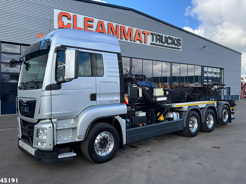 MAN TGS 35.480 Euro 6 8x4 Deuringer Garagetransporter - Грузовик-контейнеровоз/ Сменный кузов: фото 5 MAN TGS 35.480 Euro 6 8x4 Deuringer Garagetransporter - Грузовик-контейнеровоз/ Сменный кузов: фото 5