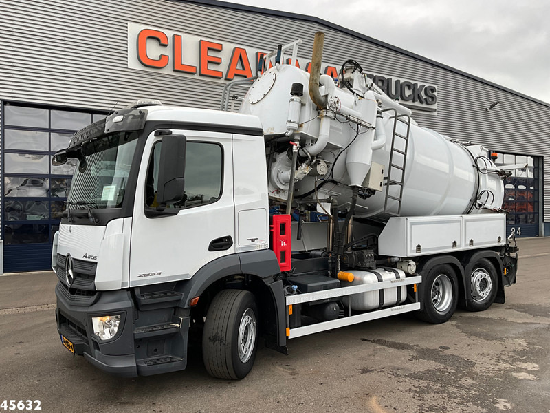 Mercedes-Benz Antos 2833 Euro 6 DHM kolkenzuiger Just 123.687 km! - Ассенизатор: фото 3 Mercedes-Benz Antos 2833 Euro 6 DHM kolkenzuiger Just 123.687 km! - Ассенизатор: фото 3