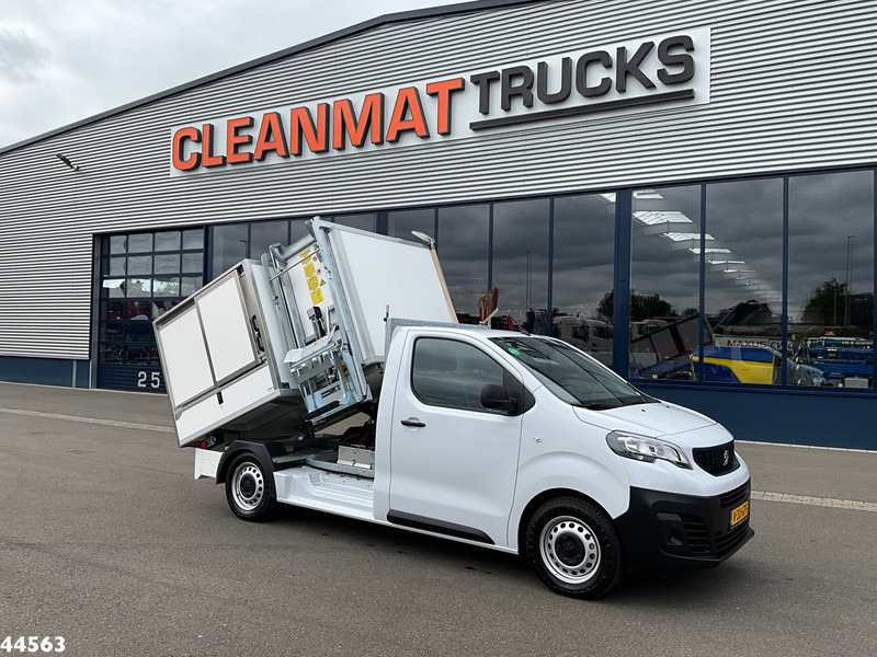 Peugeot E-Expert 100% elektrisch kippende zijlader - Мусоровоз: фото 1 Peugeot E-Expert 100% elektrisch kippende zijlader - Мусоровоз: фото 1