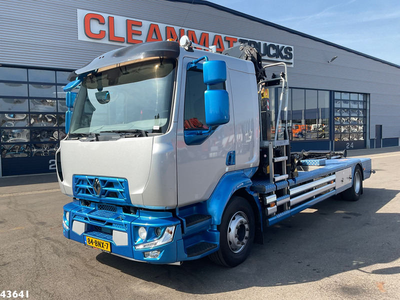 Renault D 240 Euro 6 HMF 10 Tonmeter laadkraan Just 66.850 km! - Крюковой мультилифт, Автоманипулятор: фото 2 Renault D 240 Euro 6 HMF 10 Tonmeter laadkraan Just 66.850 km! - Крюковой мультилифт, Автоманипулятор: фото 2