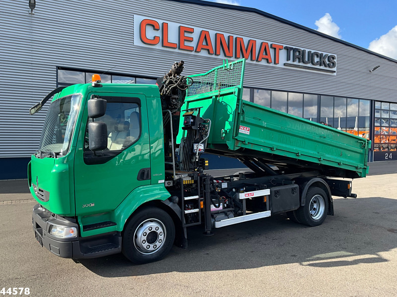Renault Midlum 300.12 Manual Hiab 8 Tonmeter laadkraan Just 81.549 km! - Самосвал, Автоманипулятор: фото 2 Renault Midlum 300.12 Manual Hiab 8 Tonmeter laadkraan Just 81.549 km! - Самосвал, Автоманипулятор: фото 2