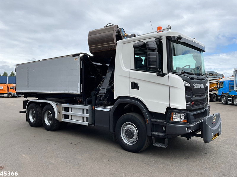 Scania G 410 6x6 Euro 6 Palfinger 17 Tonmeter Z-kraan - Самосвал, Автоманипулятор: фото 5 Scania G 410 6x6 Euro 6 Palfinger 17 Tonmeter Z-kraan - Самосвал, Автоманипулятор: фото 5
