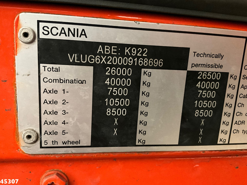 Scania G 440 6x2 Meiller 16 Tons portaalarmsysteem в лизинг Scania G 440 6x2 Meiller 16 Tons portaalarmsysteem: фото 18