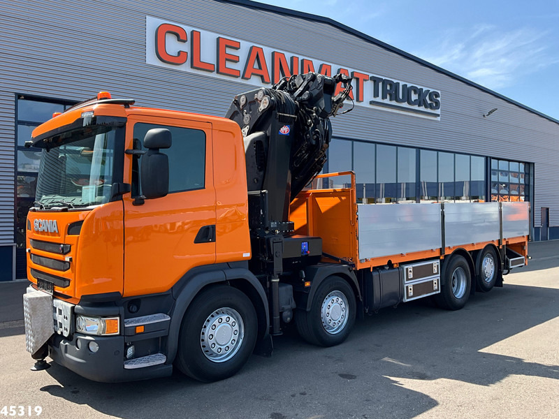Scania G 450 Euro 6 HMF 60 Tonmeter laadkraan + Fly-Jib - Автоманипулятор: фото 2 Scania G 450 Euro 6 HMF 60 Tonmeter laadkraan + Fly-Jib - Автоманипулятор: фото 2