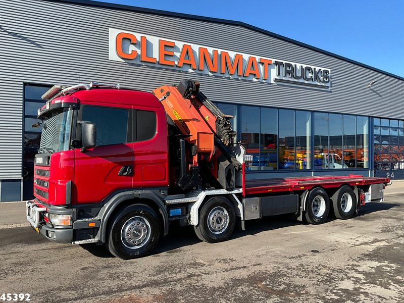 Scania R 124.420 8x4 Palfinger 72 Tonmeter laadkraan + Fly-Jib! - Автоманипулятор: фото 2 Scania R 124.420 8x4 Palfinger 72 Tonmeter laadkraan + Fly-Jib! - Автоманипулятор: фото 2