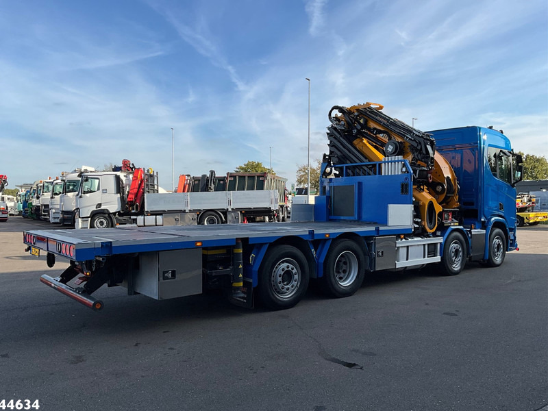 Scania R 540 Euro 6 Effer 100 Tonmeter laadkraan + Fly-Jib Just 39.720 km! - Автоманипулятор: фото 4 Scania R 540 Euro 6 Effer 100 Tonmeter laadkraan + Fly-Jib Just 39.720 km! - Автоманипулятор: фото 4