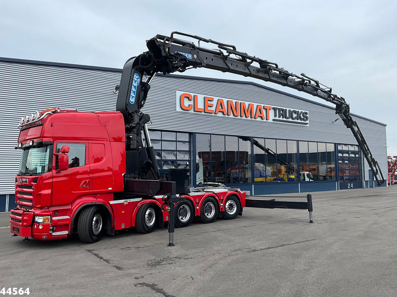 Scania R 620 10x4 V8 Retarder Effer 175 Tonmeter laadkraan + Fly-Jib Just 170.527 km! - Автоманипулятор: фото 5 Scania R 620 10x4 V8 Retarder Effer 175 Tonmeter laadkraan + Fly-Jib Just 170.527 km! - Автоманипулятор: фото 5
