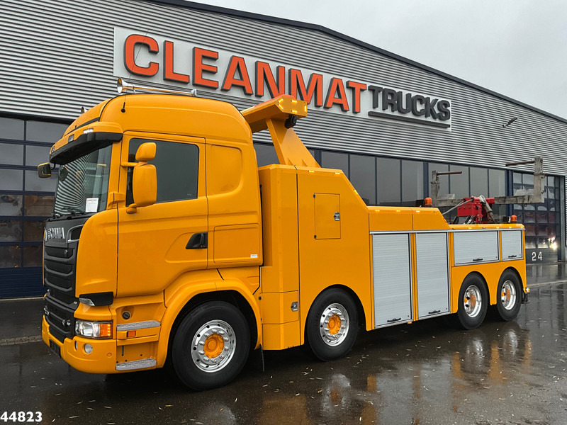 Scania R730 V8 8x4 Euro 6 Retarder Recovery truck Just 17.951 km! - Эвакуатор: фото 1 Scania R730 V8 8x4 Euro 6 Retarder Recovery truck Just 17.951 km! - Эвакуатор: фото 1