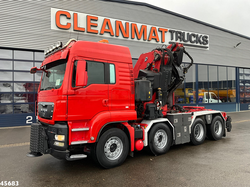 MAN TGS 41.480 8x4 ZF Intarder Fassi 130 Tonmeter laadkraan + Fly-JIb - Тягач: фото 2 MAN TGS 41.480 8x4 ZF Intarder Fassi 130 Tonmeter laadkraan + Fly-JIb - Тягач: фото 2