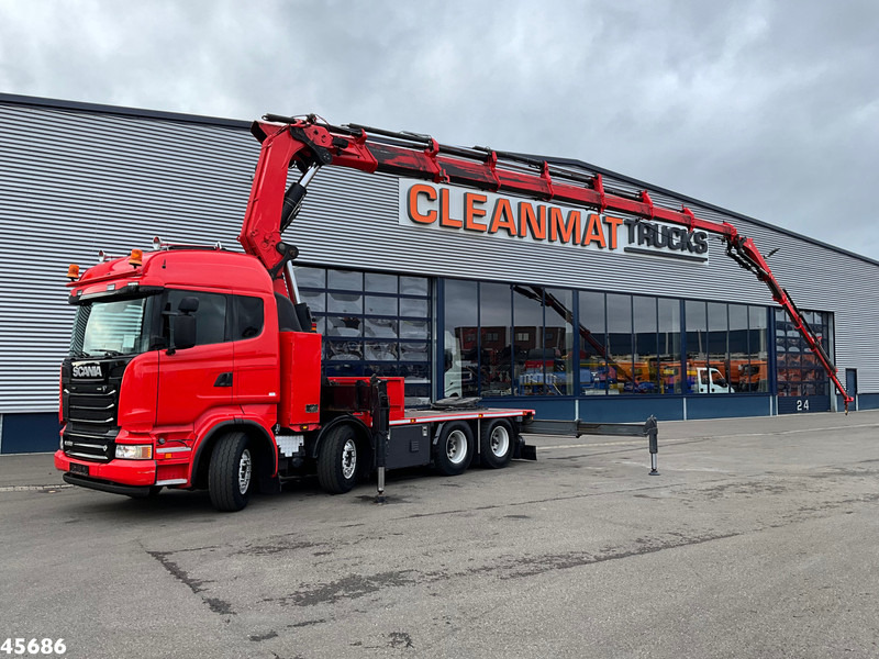 Scania R620 V8 8x4 Hiab 105 Ton/meter laadkraan + Fly-Jib! - Тягач: фото 1 Scania R620 V8 8x4 Hiab 105 Ton/meter laadkraan + Fly-Jib! - Тягач: фото 1