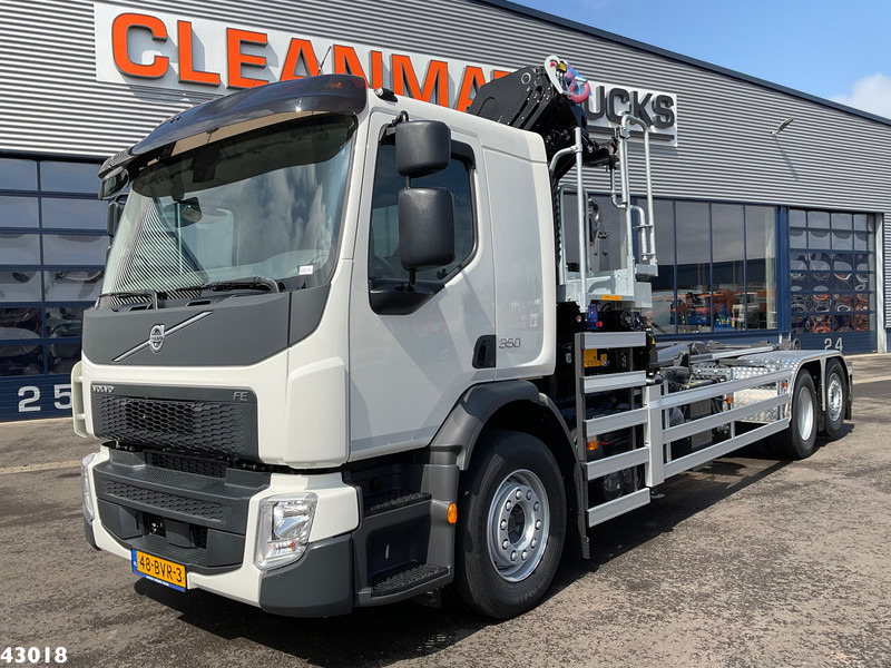 Новый Крюковой мультилифт, Автоманипулятор Volvo FE 350 6x2 HMF 19 Tonmeter laadkraan New and Unused!: фото 6
