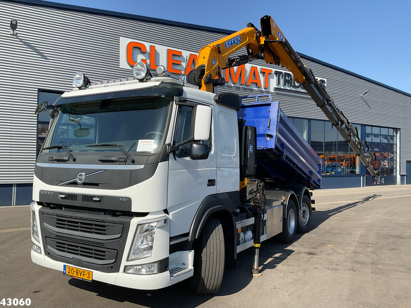 Volvo FM 460 Effer 26 Tonmeter laadkraan Kipper Just 94.130 km! - Автоманипулятор: фото 1 Volvo FM 460 Effer 26 Tonmeter laadkraan Kipper Just 94.130 km! - Автоманипулятор: фото 1
