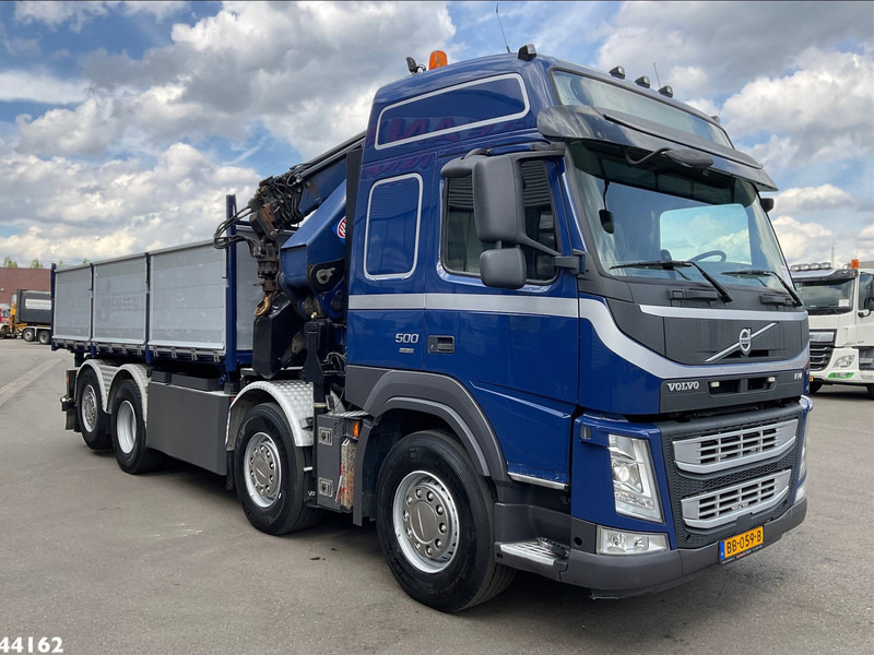 Volvo FM 500 Euro 6 HMF 50 Tonmeter laadkraan + Fly-Jib - Самосвал, Автоманипулятор: фото 5 Volvo FM 500 Euro 6 HMF 50 Tonmeter laadkraan + Fly-Jib - Самосвал, Автоманипулятор: фото 5