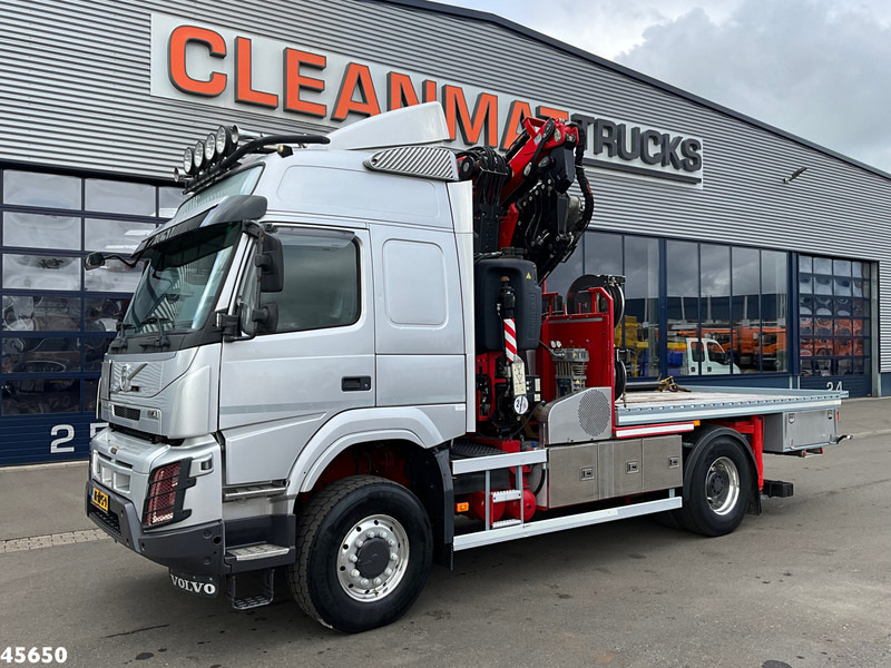 Volvo FMX 500 4x4 Fassi 31 Tonmeter laadkraan + Fly-Jib! - Автоманипулятор: фото 2 Volvo FMX 500 4x4 Fassi 31 Tonmeter laadkraan + Fly-Jib! - Автоманипулятор: фото 2