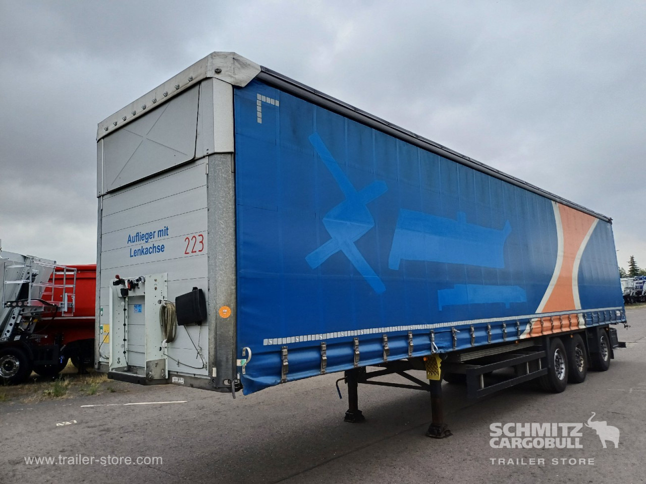 Тентованный полуприцеп SCHMITZ Auflieger Curtainsider Standard Forklift holder: фото 10