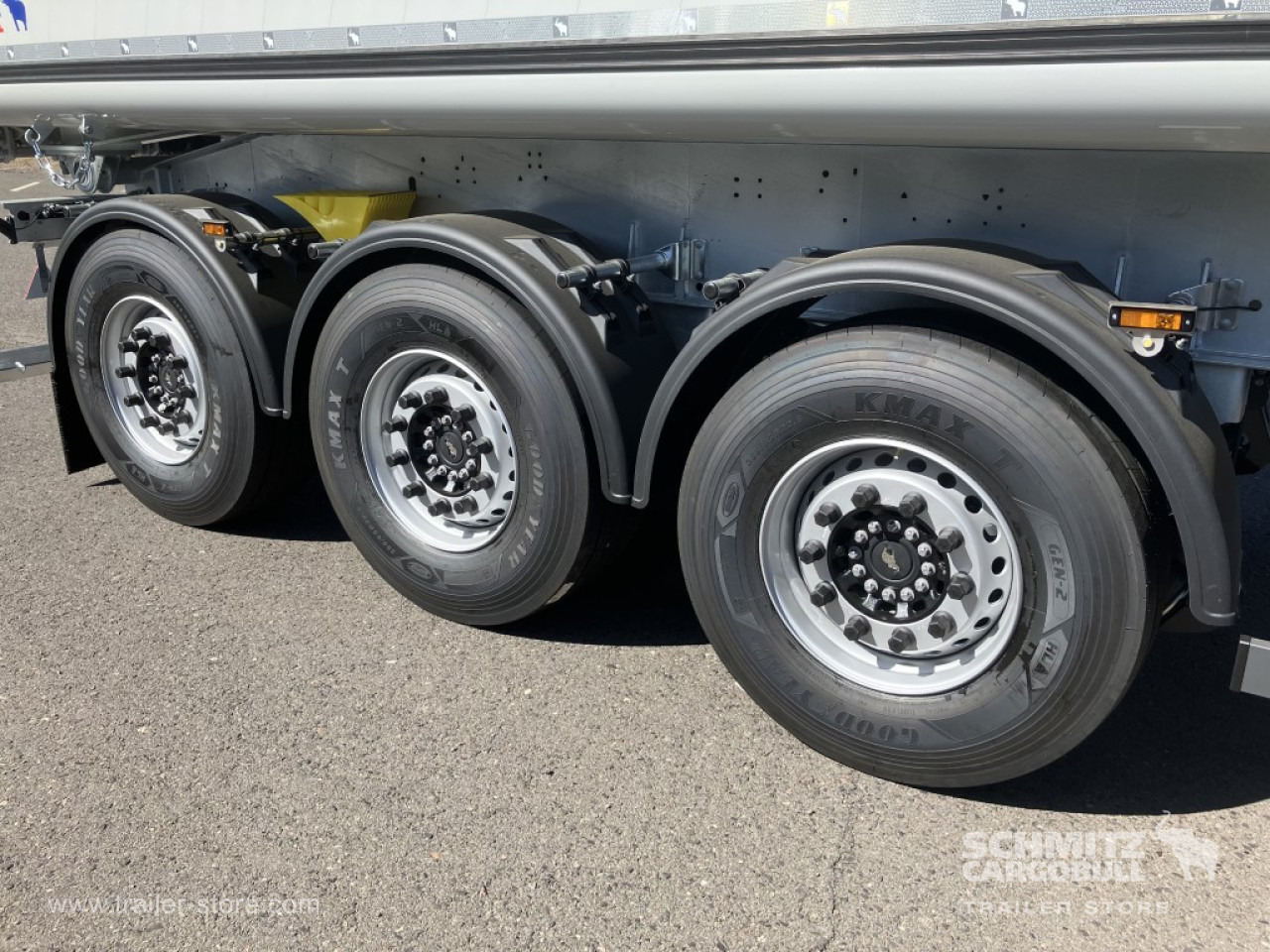 SCHMITZ Auflieger Kipper Alukastenmulde 52m³ - Самосвальный полуприцеп: фото 3 SCHMITZ Auflieger Kipper Alukastenmulde 52m³ - Самосвальный полуприцеп: фото 3