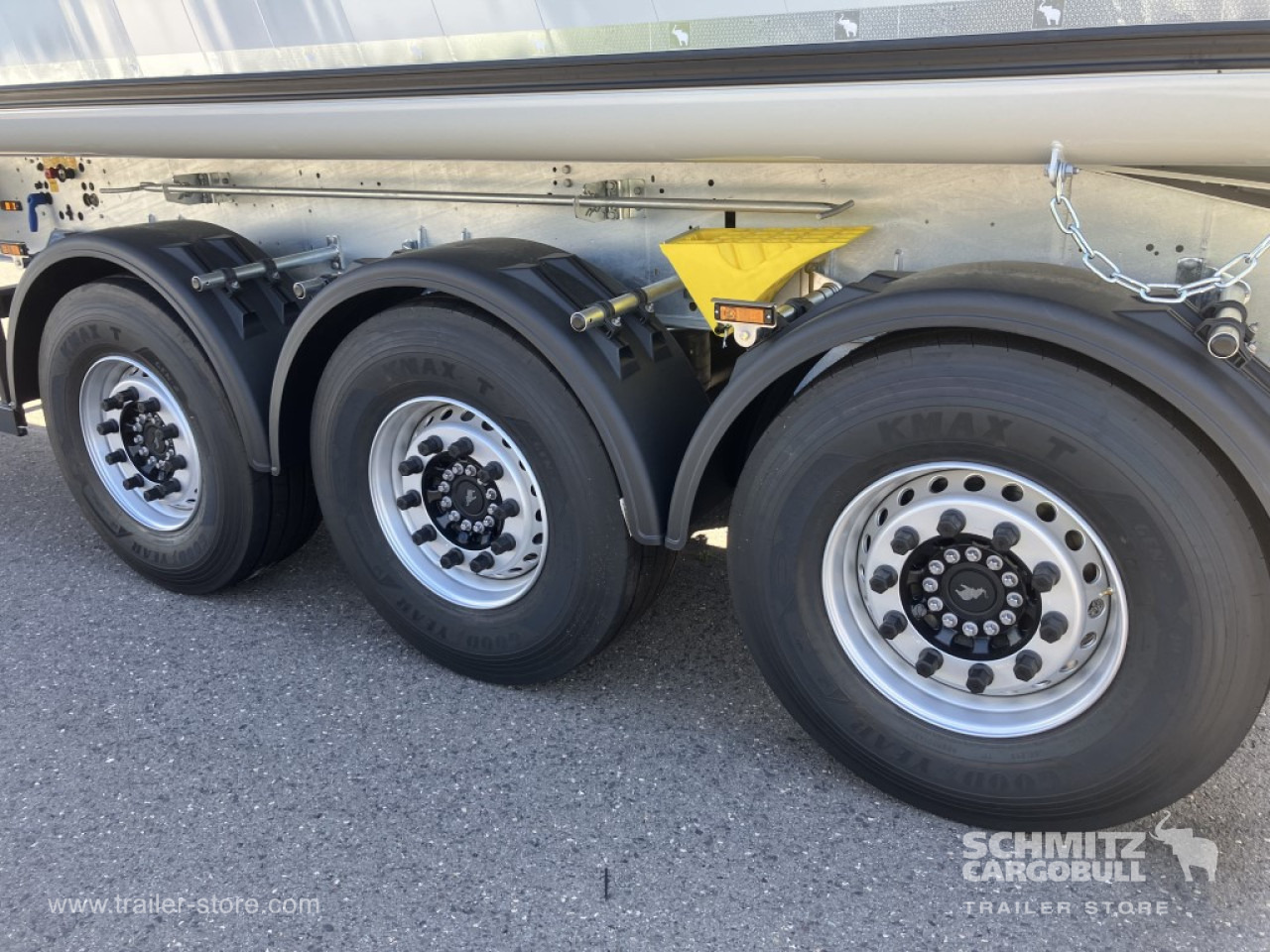 SCHMITZ Auflieger Kipper Alukastenmulde 52m³ - Самосвальный полуприцеп: фото 3 SCHMITZ Auflieger Kipper Alukastenmulde 52m³ - Самосвальный полуприцеп: фото 3