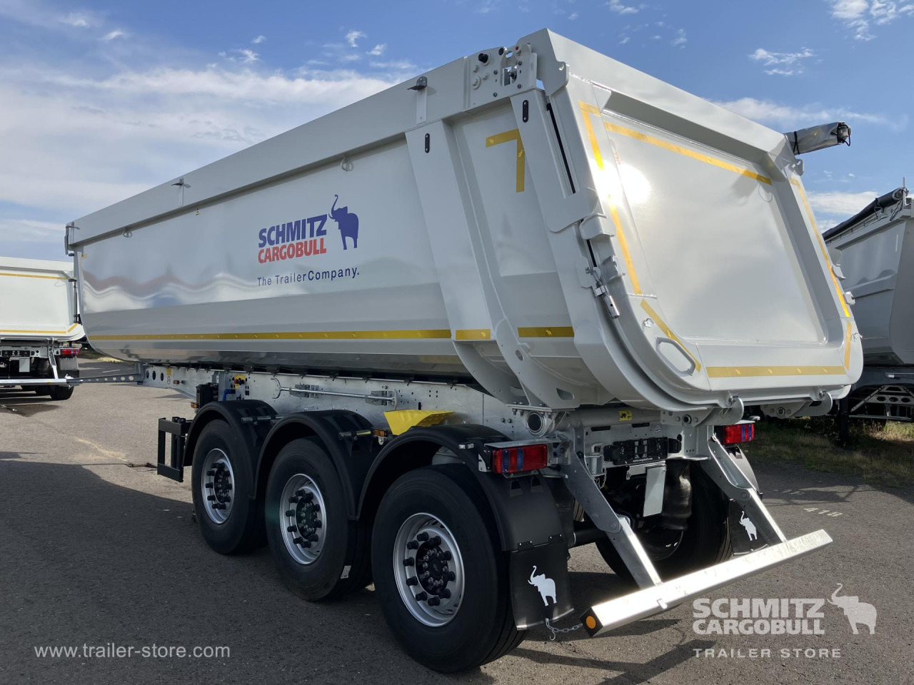 SCHMITZ Auflieger Kipper Stahlrundmulde 29m³ - Самосвальный полуприцеп: фото 4 SCHMITZ Auflieger Kipper Stahlrundmulde 29m³ - Самосвальный полуприцеп: фото 4