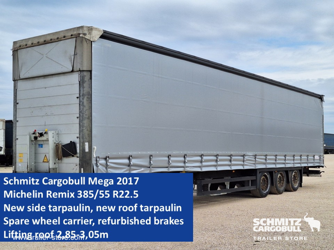 SCHMITZ Curtainsider Mega - Тентованный полуприцеп: фото 1 SCHMITZ Curtainsider Mega - Тентованный полуприцеп: фото 1