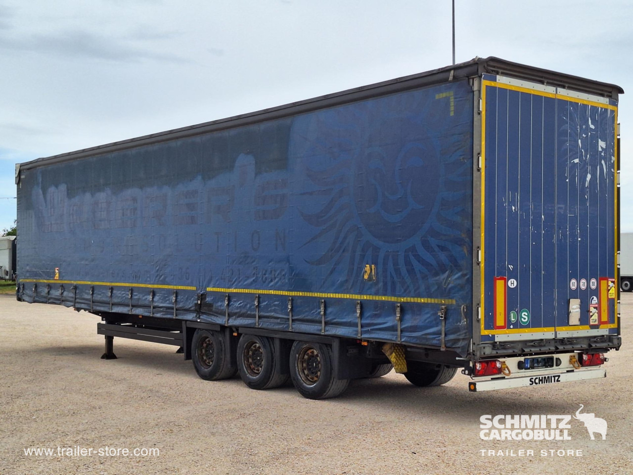 Тентованный полуприцеп SCHMITZ Curtainsider Mega: фото 8