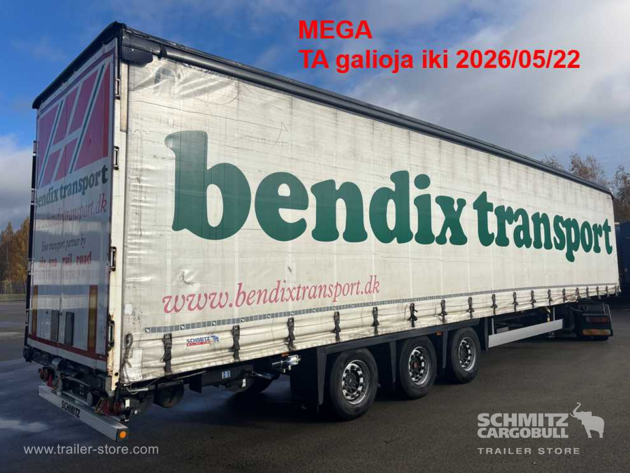 SCHMITZ Curtainsider Mega - Тентованный полуприцеп: фото 1 SCHMITZ Curtainsider Mega - Тентованный полуприцеп: фото 1
