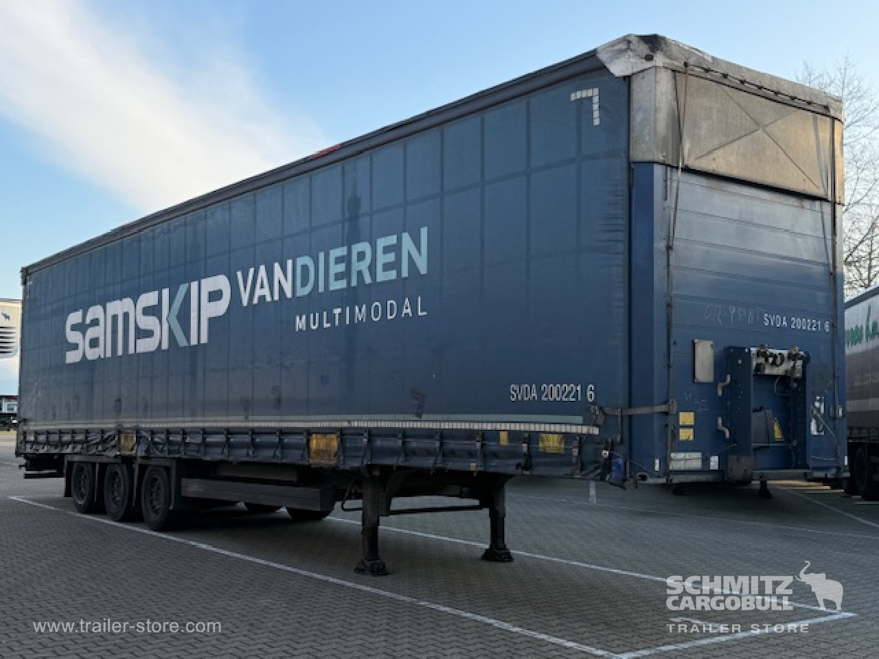 Тентованный полуприцеп SCHMITZ Oplegger Schuifzeil Mega: фото 10