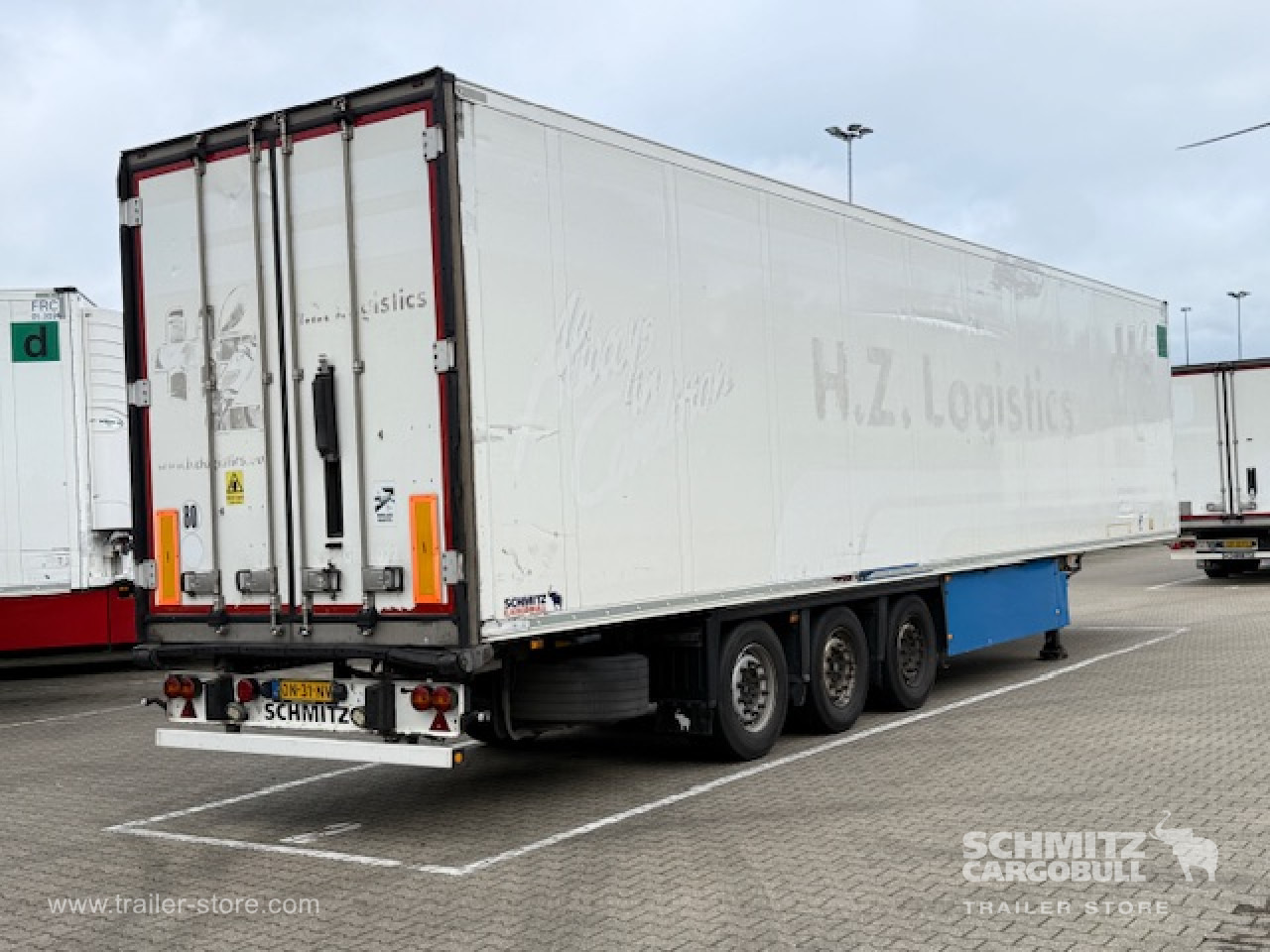 Изотермический полуприцеп SCHMITZ Oplegger Vries Standard: фото 8