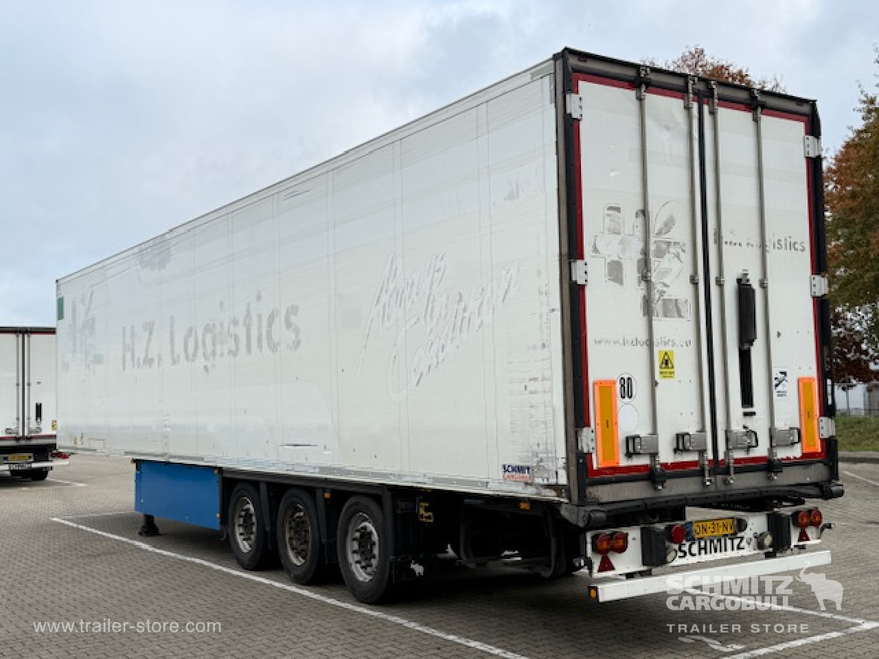 Изотермический полуприцеп SCHMITZ Oplegger Vries Standard: фото 10