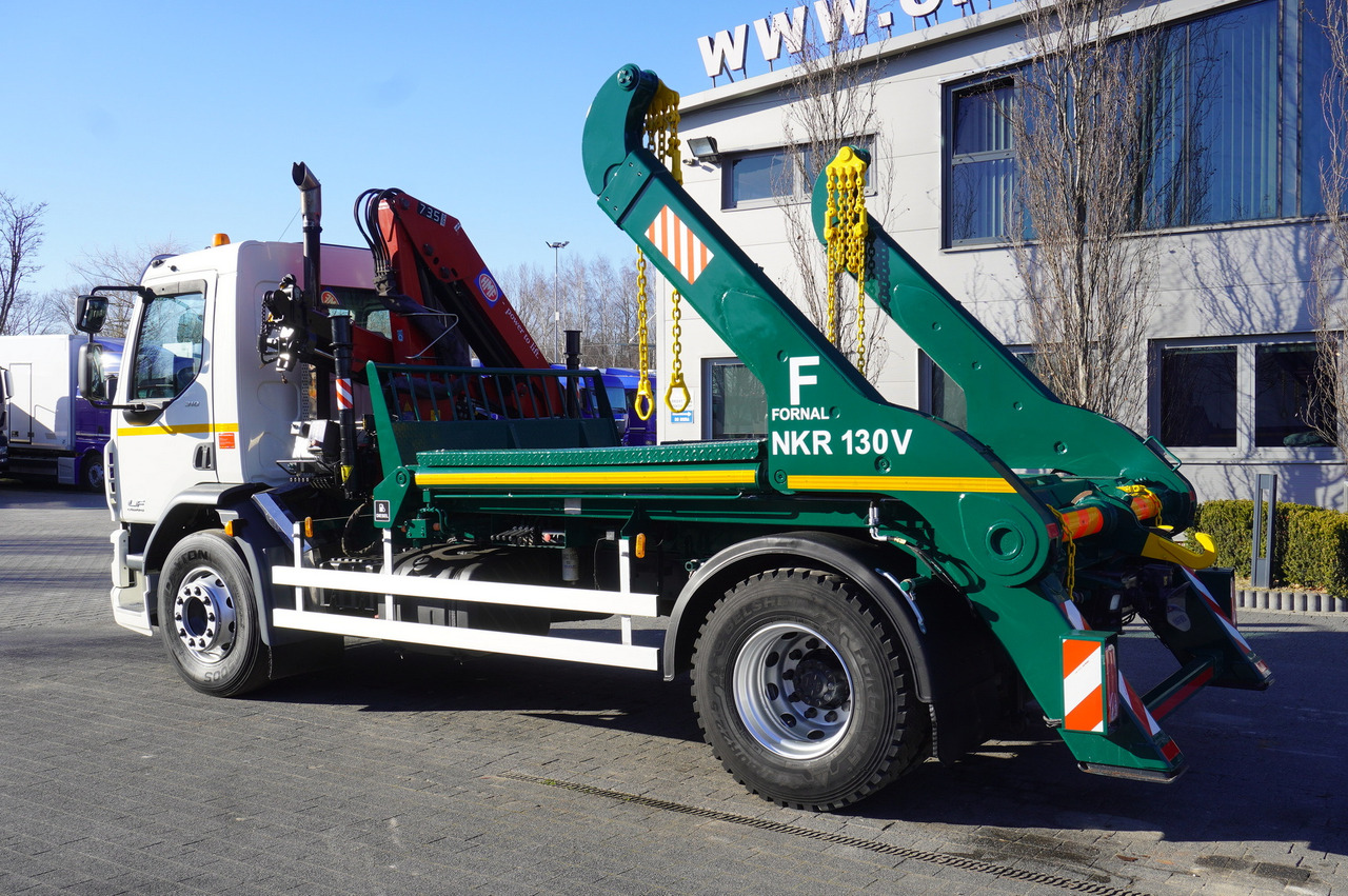 DAF LF 18.310 E6 / Skip loader Fornal NKR 130V / HDS HMF 735 K2 / Manual gearbox - Крюковой мультилифт, Автоманипулятор: фото 5 DAF LF 18.310 E6 / Skip loader Fornal NKR 130V / HDS HMF 735 K2 / Manual gearbox - Крюковой мультилифт, Автоманипулятор: фото 5
