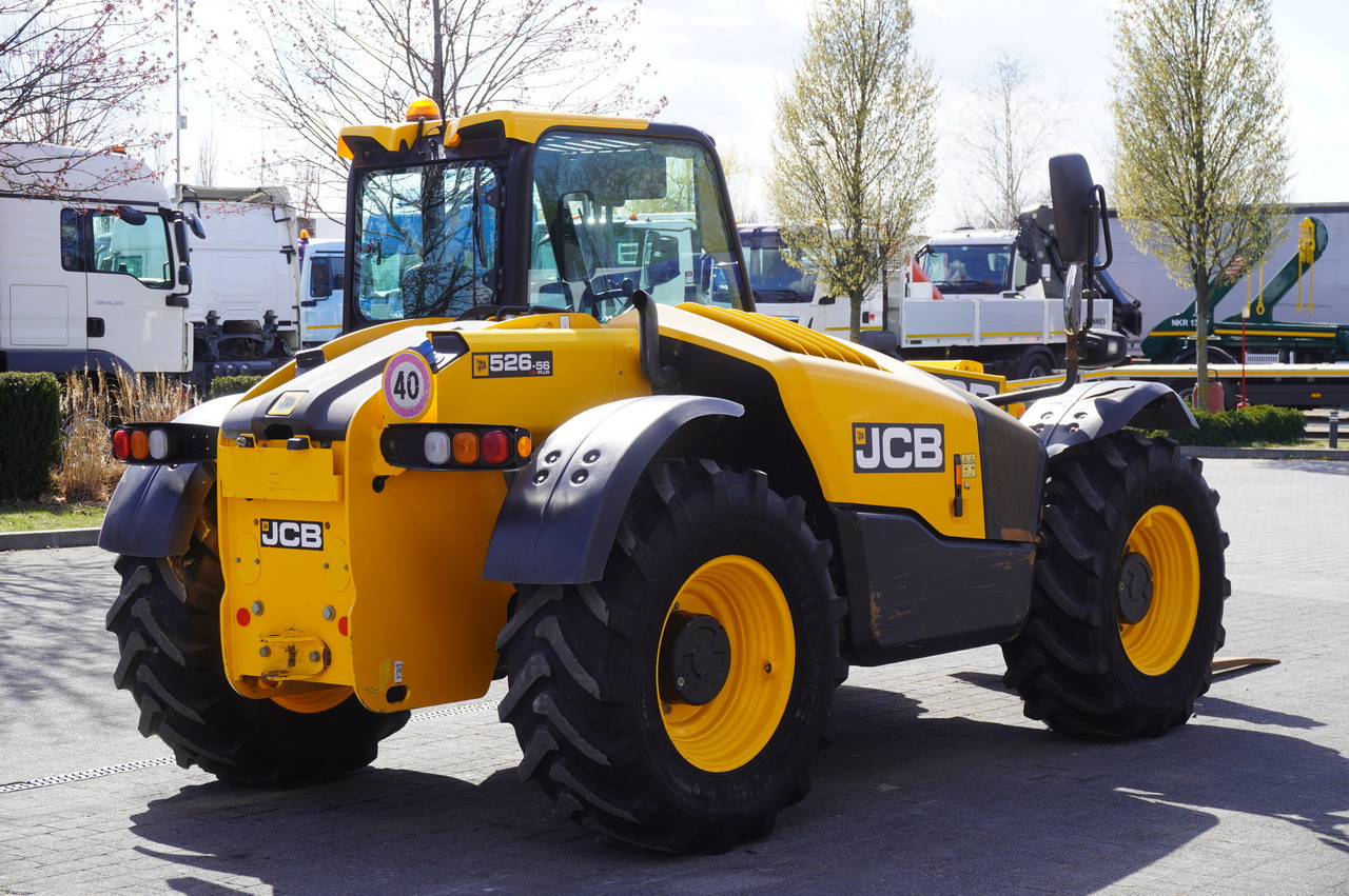 Телескопический фронтальный погрузчик JCB 526-56 AGRI Plus / 5.6 m telescopic loader / joystick: фото 7