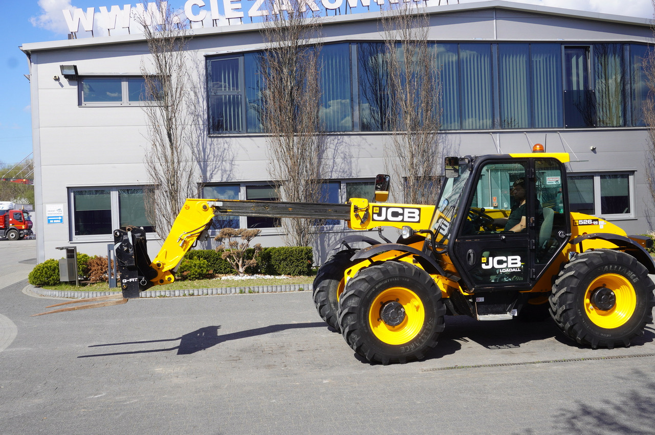 Телескопический фронтальный погрузчик JCB 526-56 AGRI Plus / 5.6 m telescopic loader / joystick: фото 23