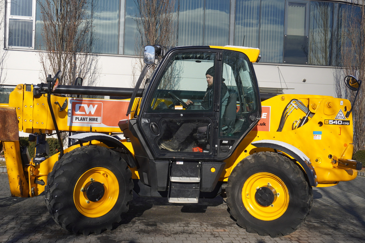 Телескопический погрузчик JCB 540-170 Telescopic Loader / 17m / joystick: фото 27