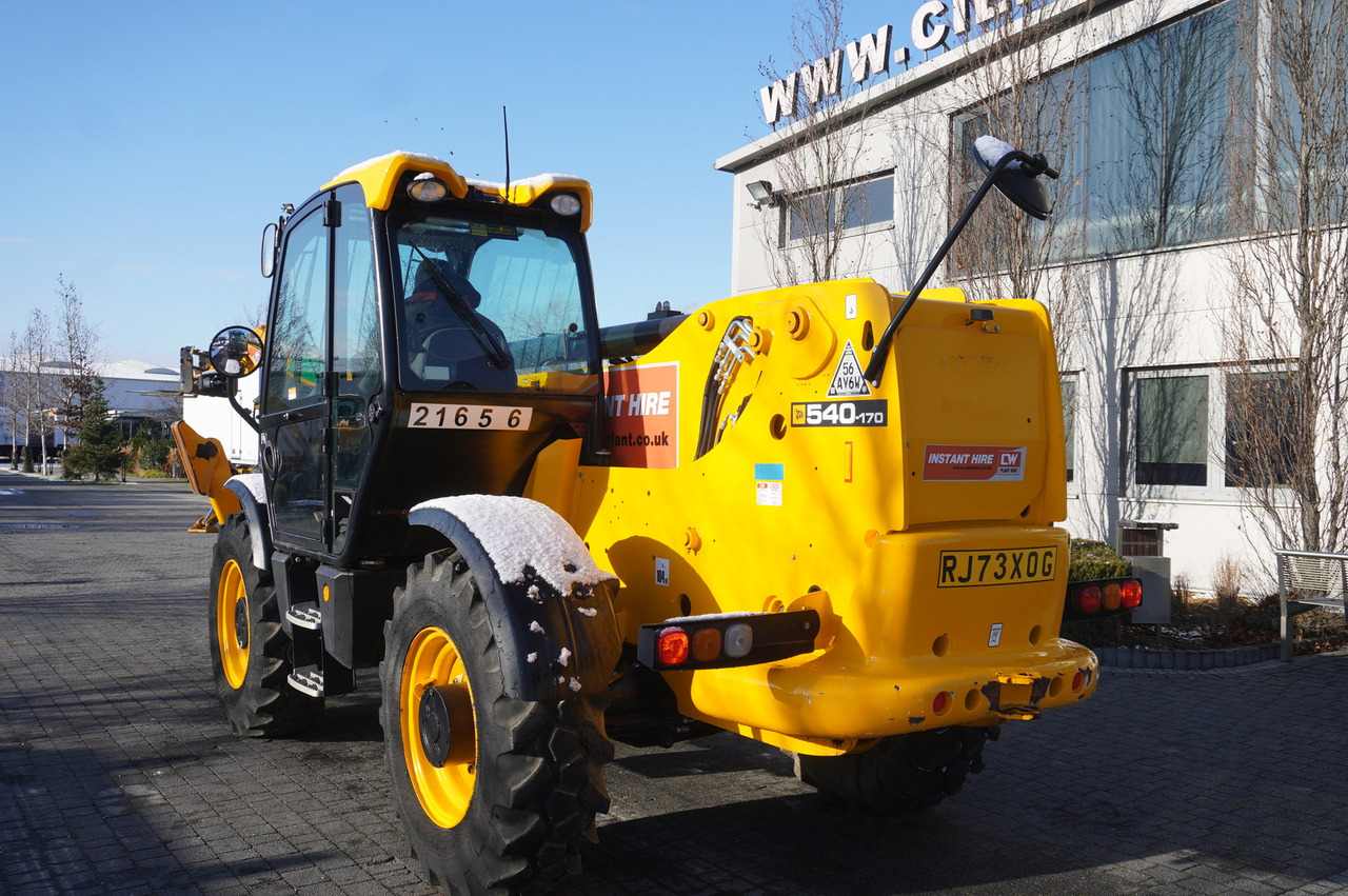 Телескопический фронтальный погрузчик JCB 540-170 Telescopic Loader / 17m / joystick: фото 8